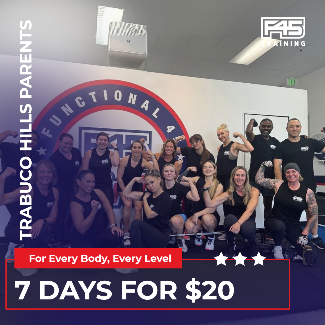 F45 Training North Mission Viejo Gym ad creative