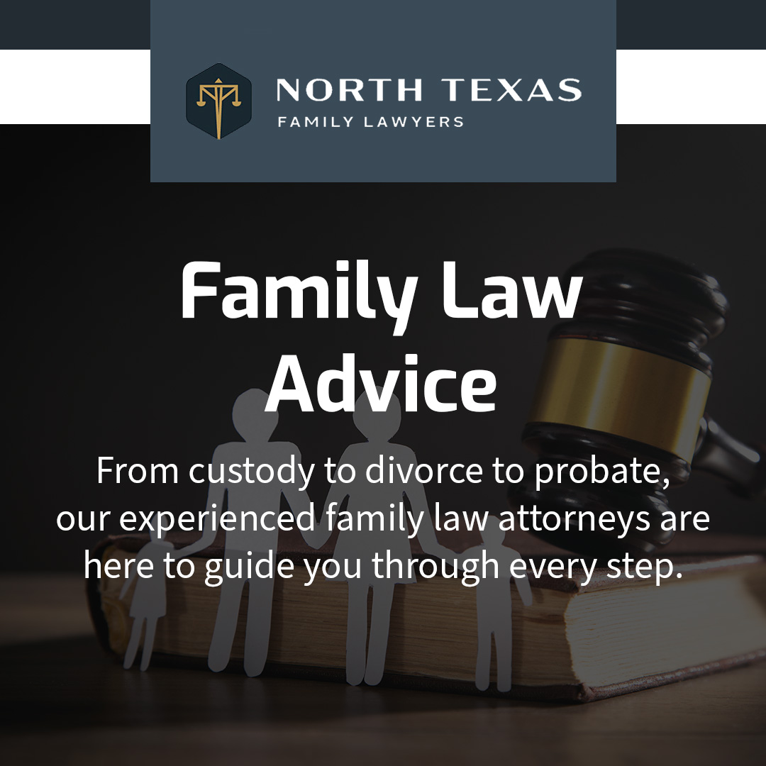 North Texas Family Lawyers Family Law ad creative