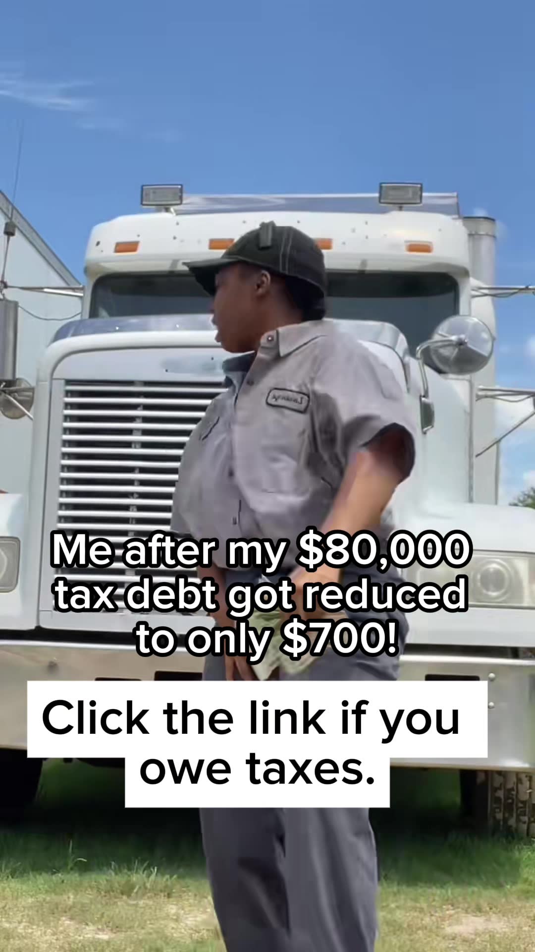 Trucker Allies Tax Preparer ad creative