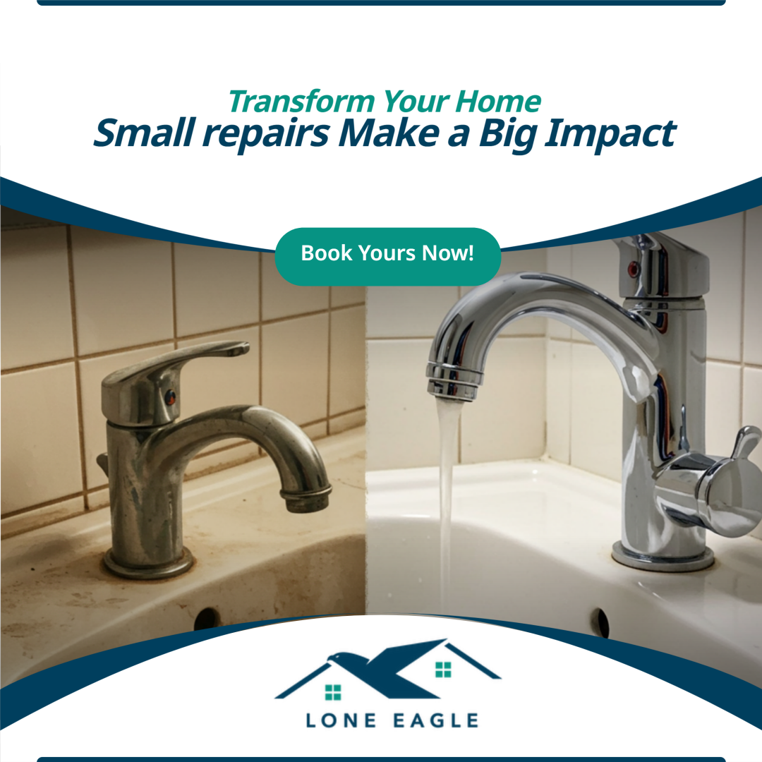 Lone Eagle Home Services General Contractor ad creative