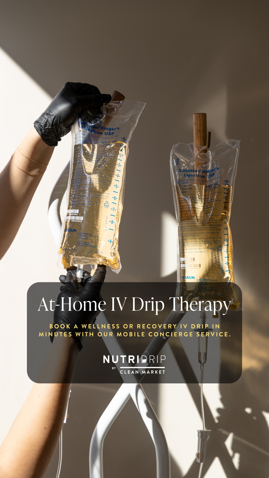 Clean Market Home Health Care ad creative