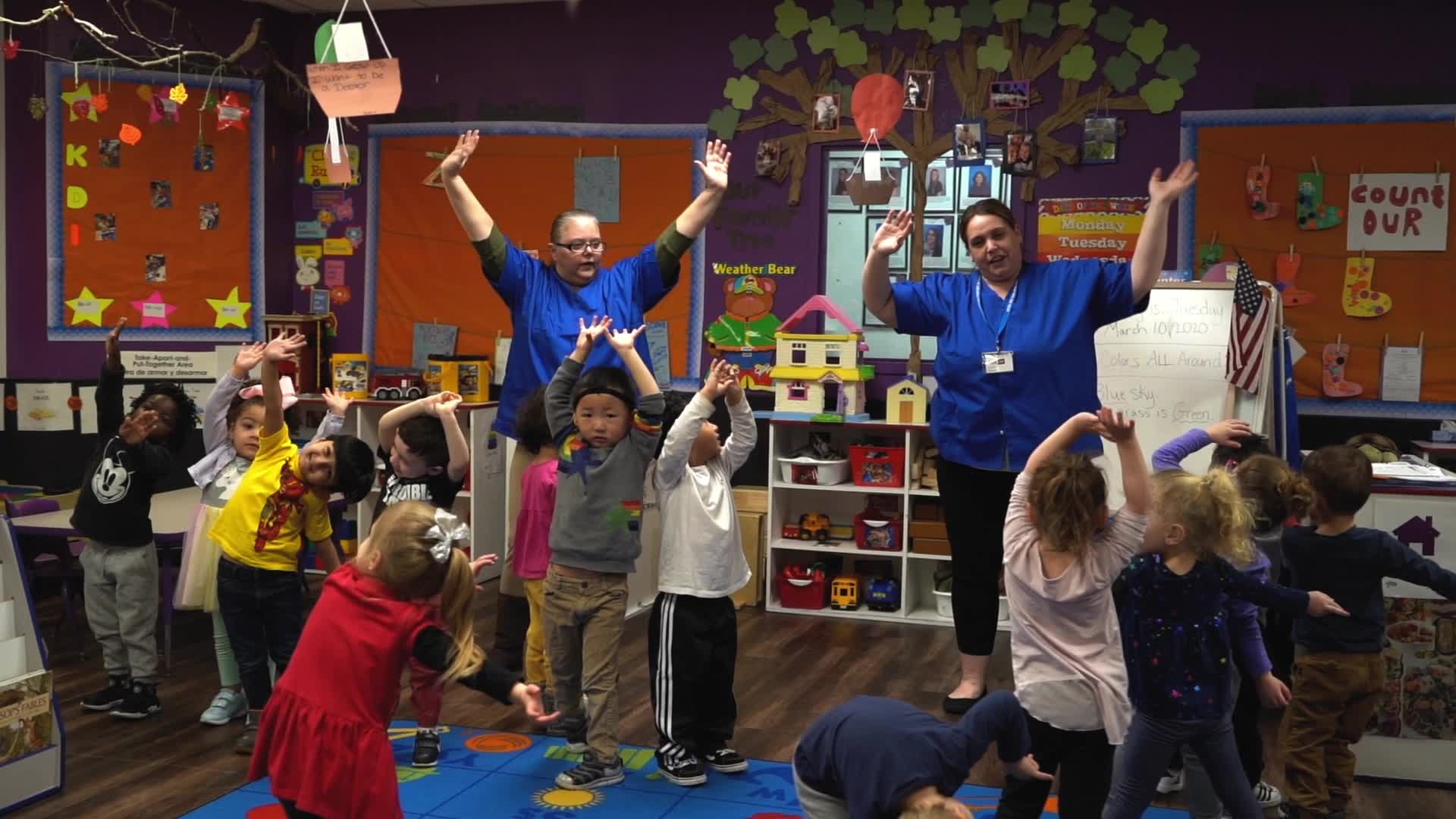 Children of America Preschool ad creative