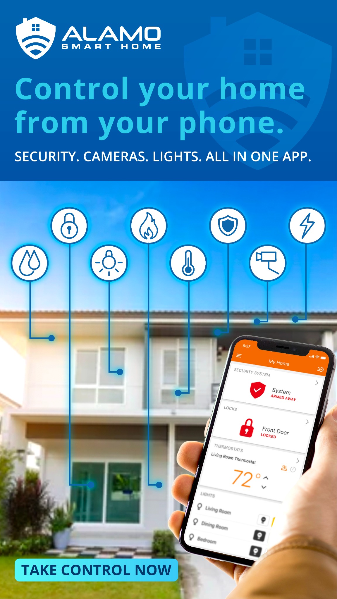 Alamo Smart Home Electrician ad creative