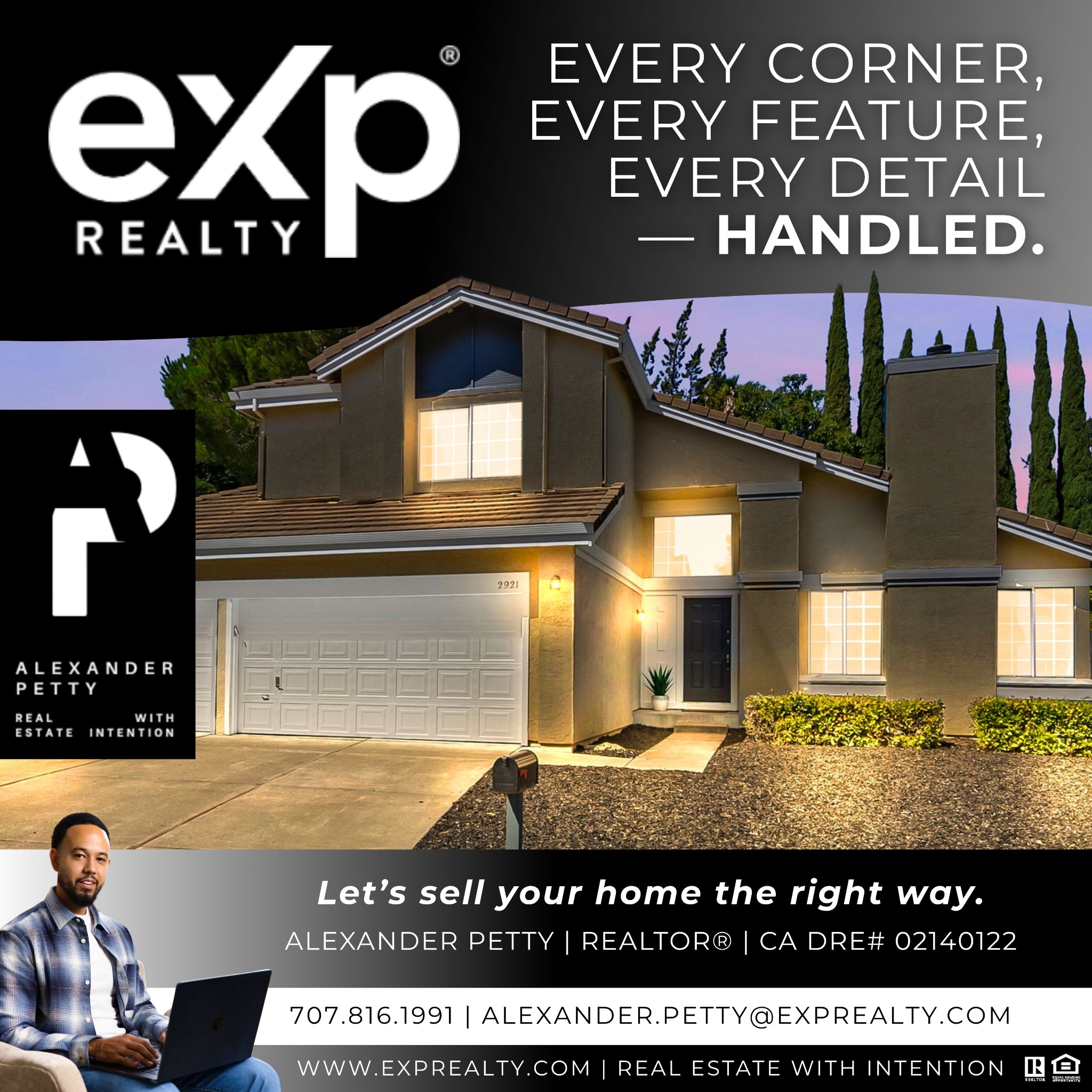 Homewithalexander Real Estate Agent ad creative