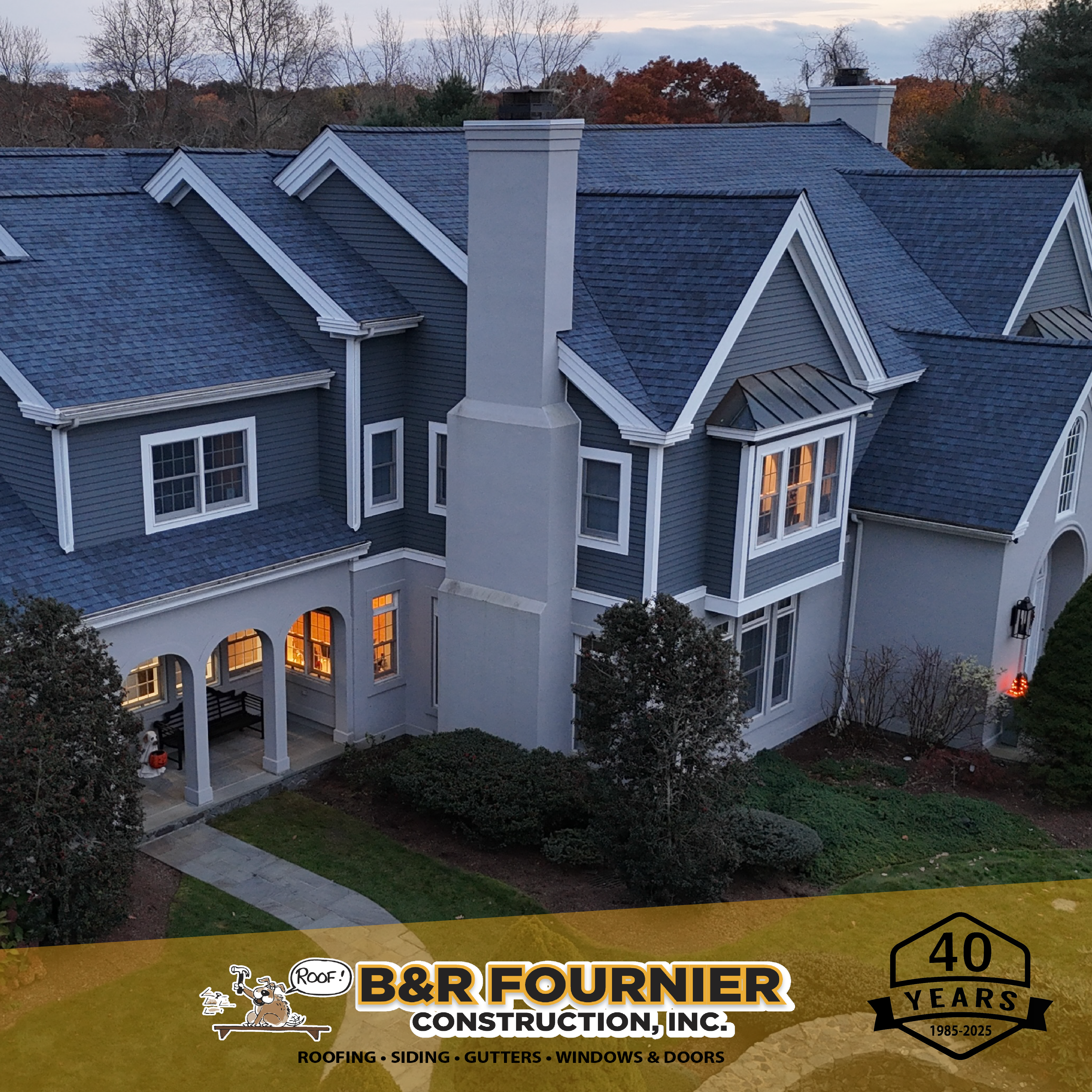 B & R Fournier Construction Inc General Contractor ad creative