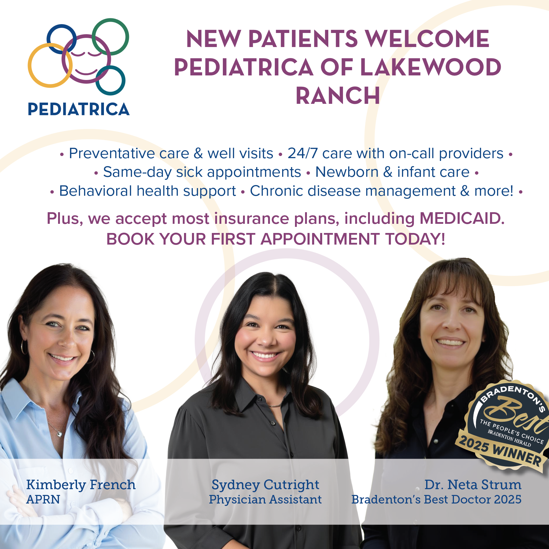 Pediatrica Health Group Pediatrician ad creative