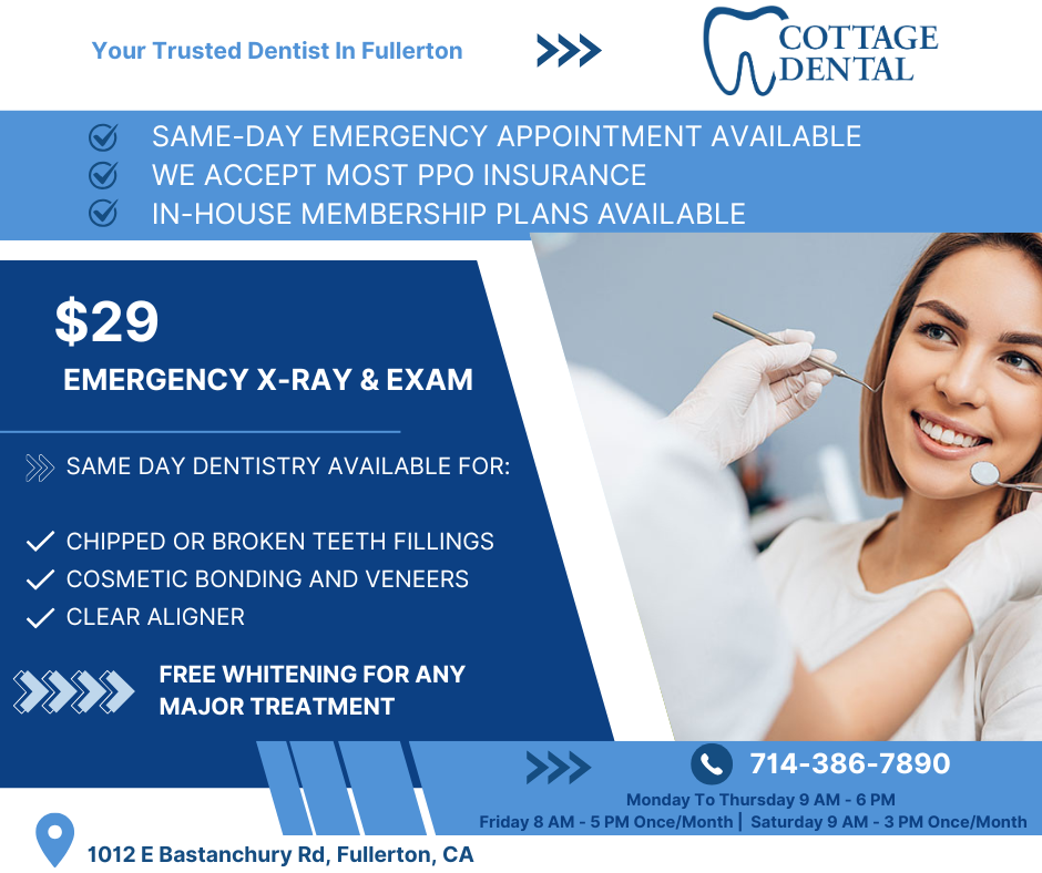 Cottage Dental - Bastanchury Rd General Dentist ad creative