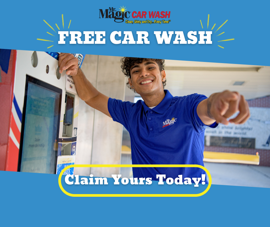 Get Your First Wash FREE!