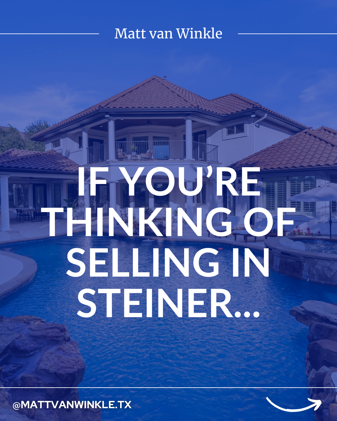 Matt van Winkle Real Estate Agent ad creative