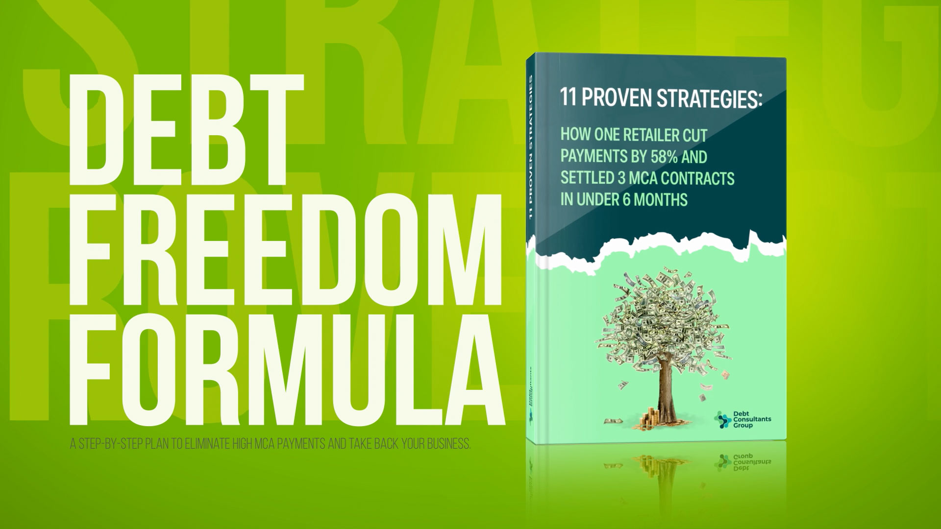 Debt Consultants Group Business Law ad creative