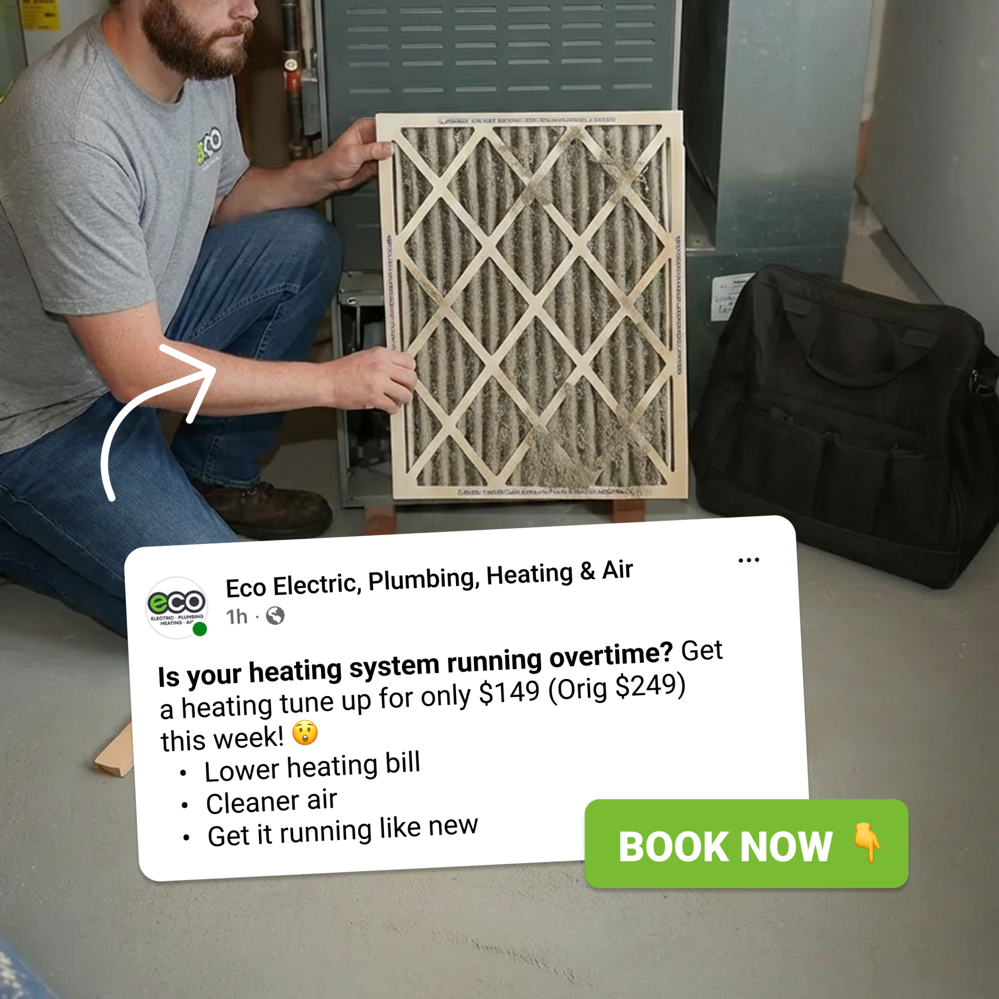 Heating Tune Up for $149 - This week only!