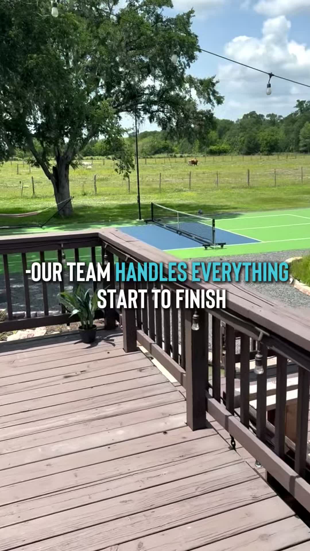 Build My Courts - Pickleball and Tennis Court Builders Concrete & Paving ad creative