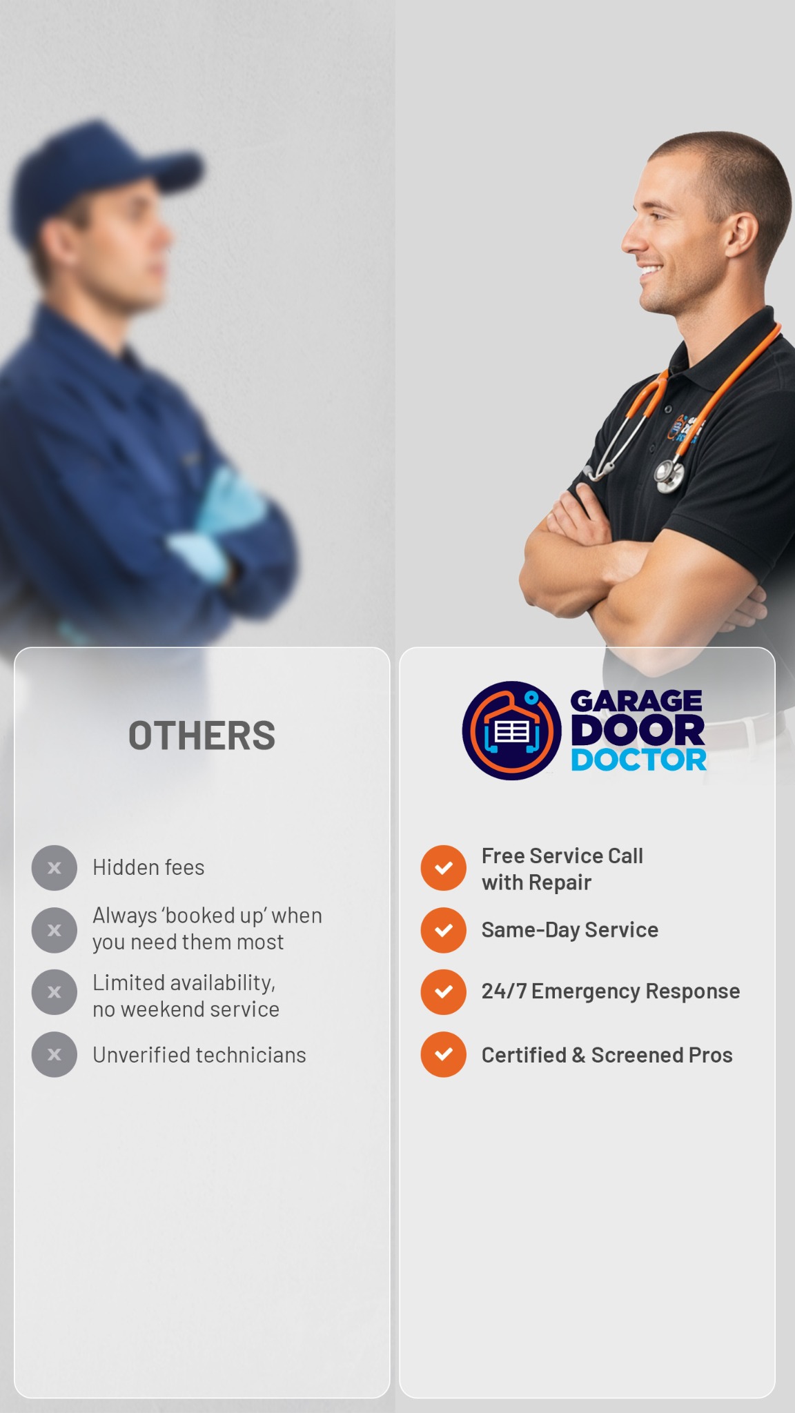 Garage Door Doctor Garage Door ad creative