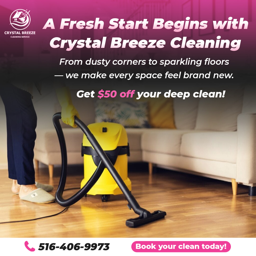 $50 OFF Your First Deep Cleaning!