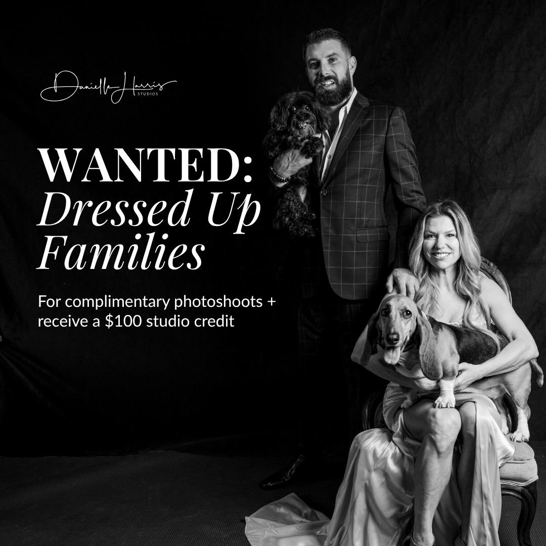 Danielle Harris Studios Photographer ad creative