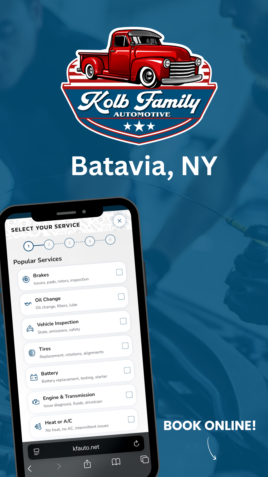 Kolb Family Automotive Auto Repair ad creative