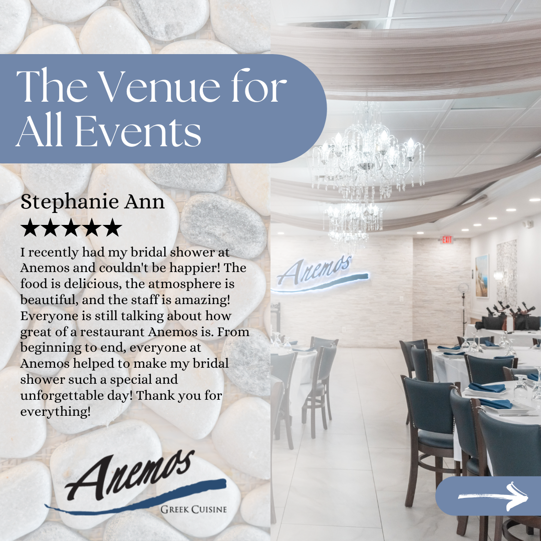 Anemos Greek Cuisine Catering ad creative