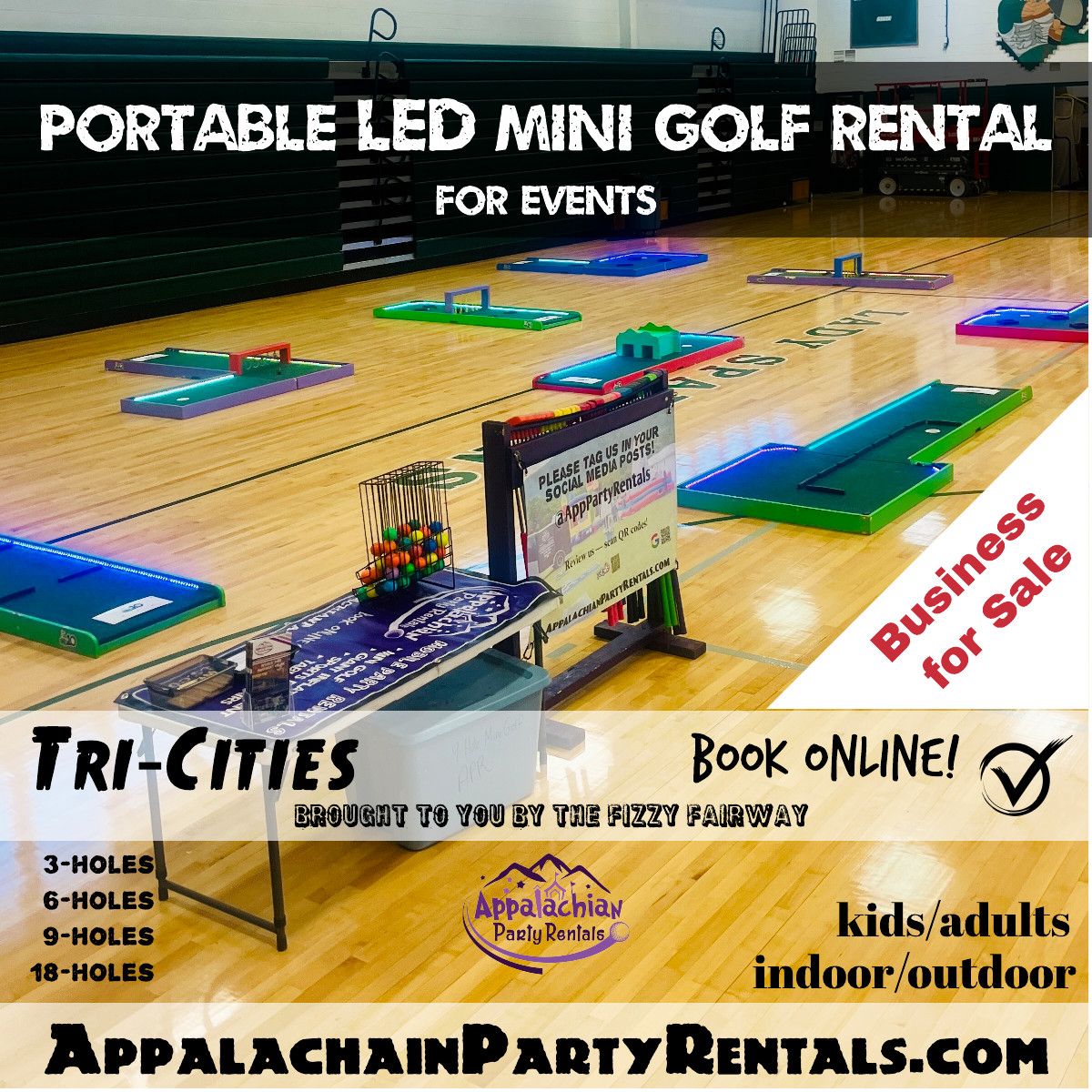 Appalachian Party Rentals Party Rental ad creative
