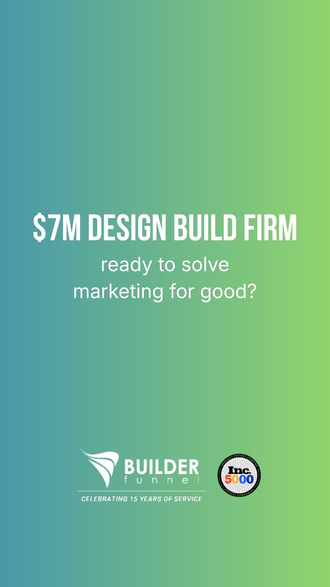 Builder Funnel Digital Marketing Agency ad creative