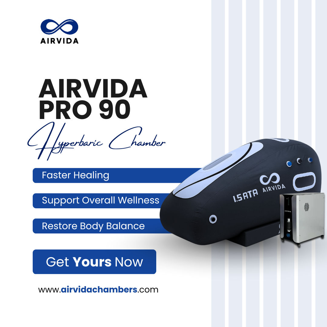 Airvida Chambers Wellness Center ad creative