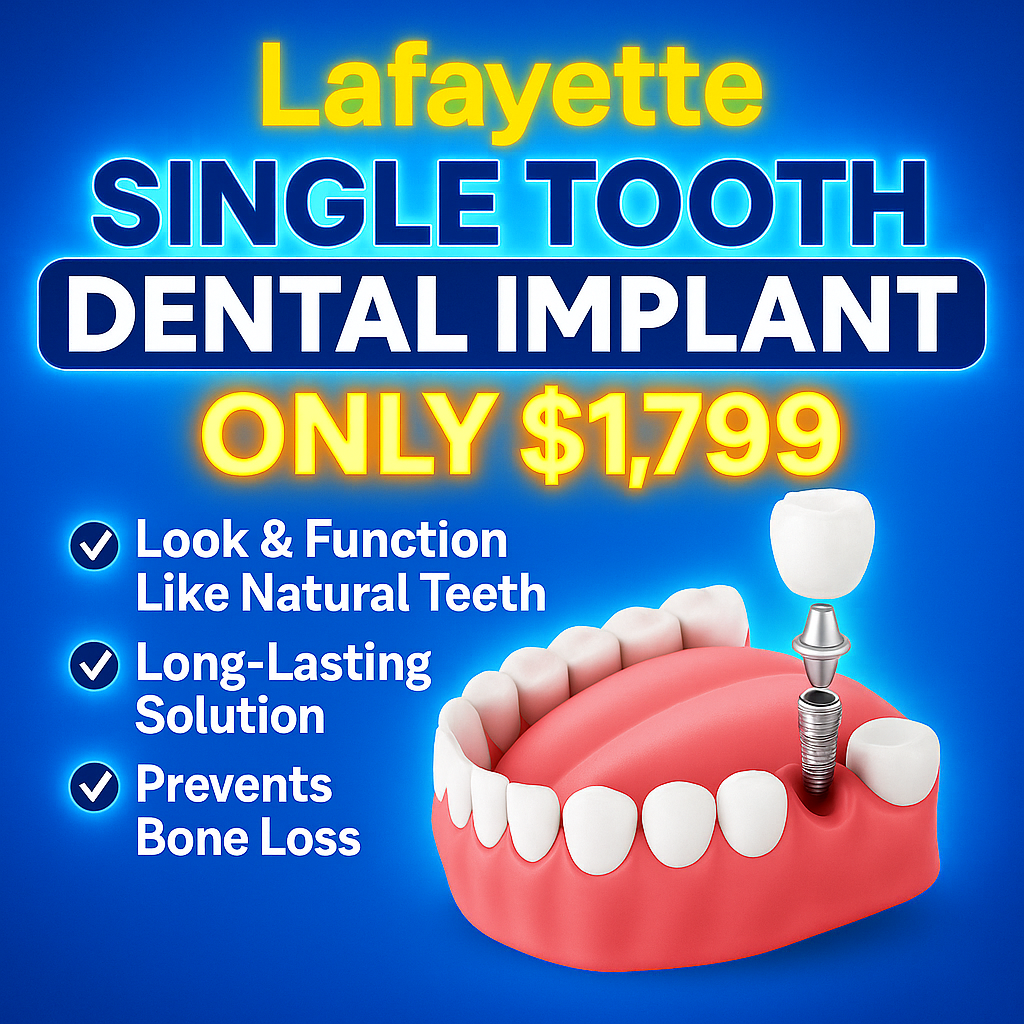 Restoral Dental Implant Dentist ad creative