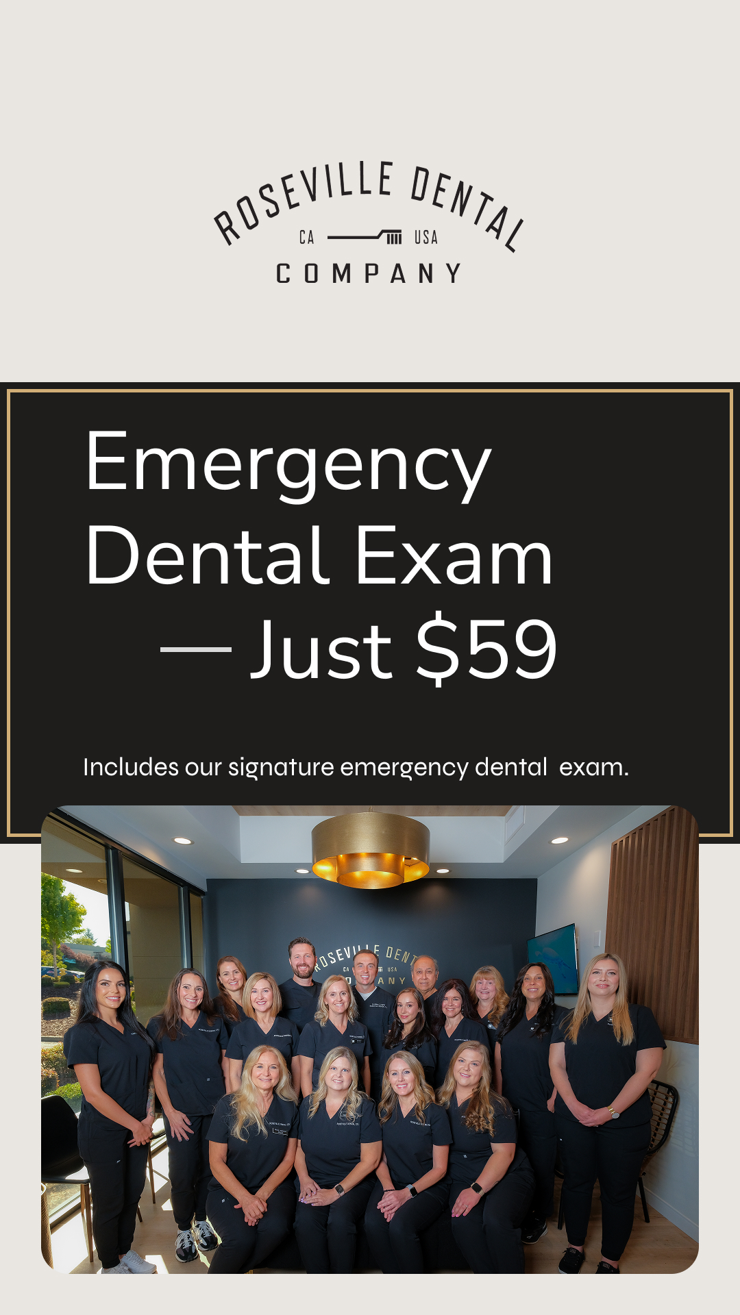 $59 Emergency Dental Exam