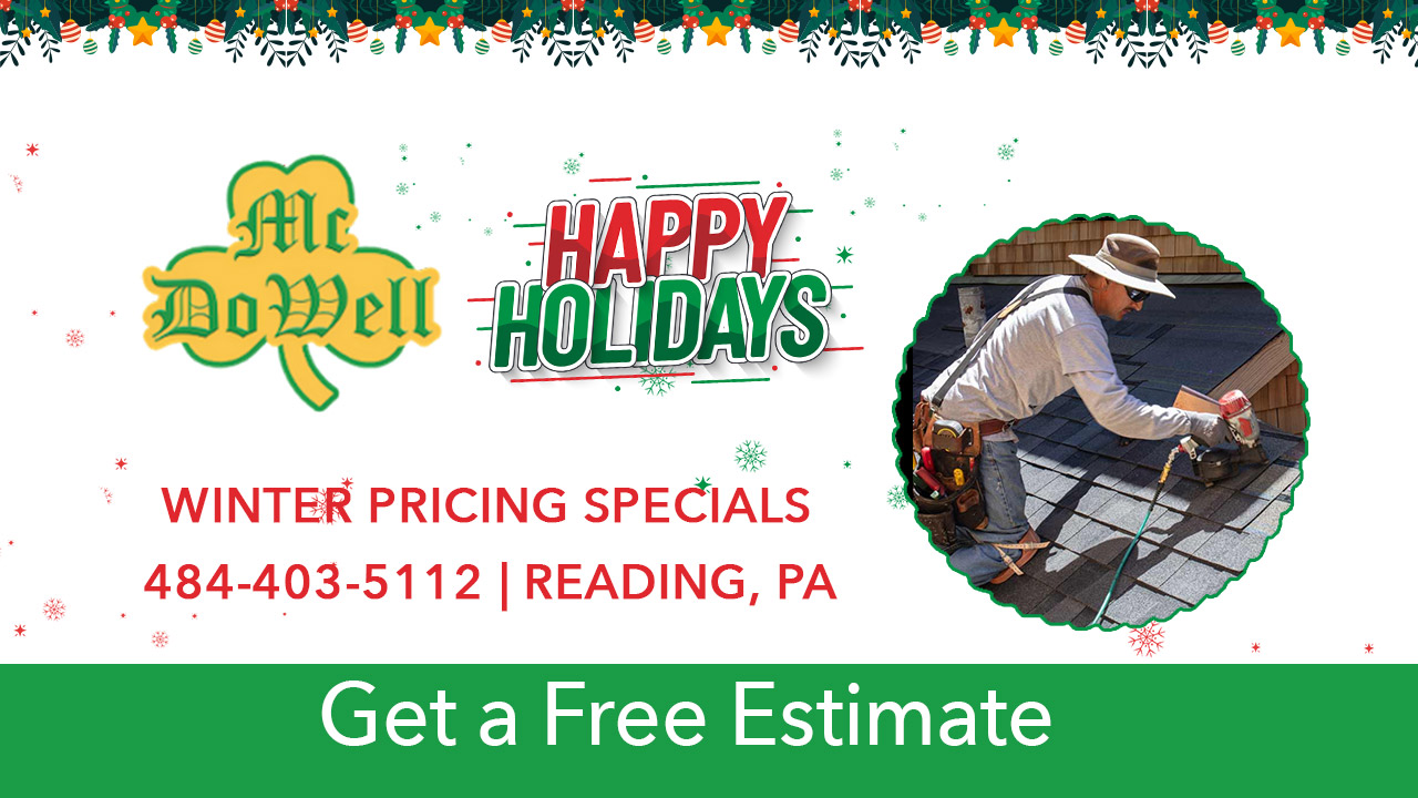 McDowell Roofing and Construction General Contractor ad creative