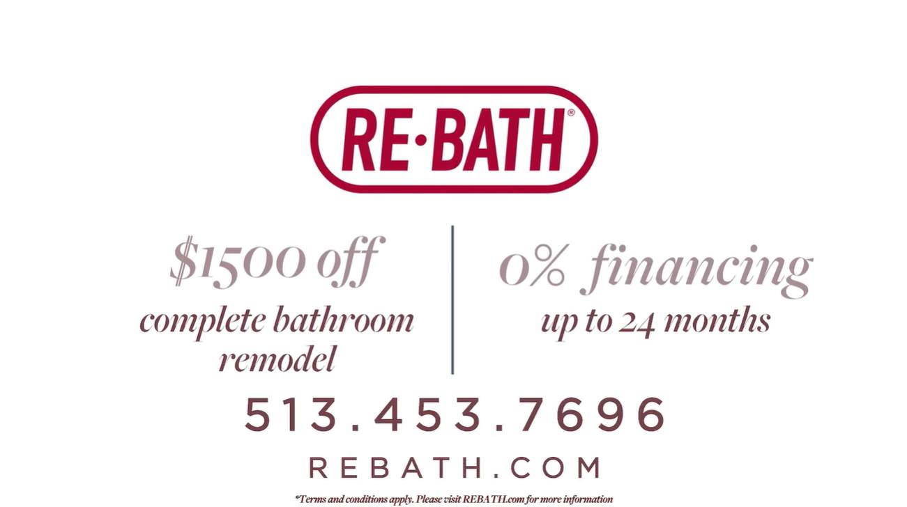 Re-Bath Cincinnati Kitchen & Bath Remodeling ad creative