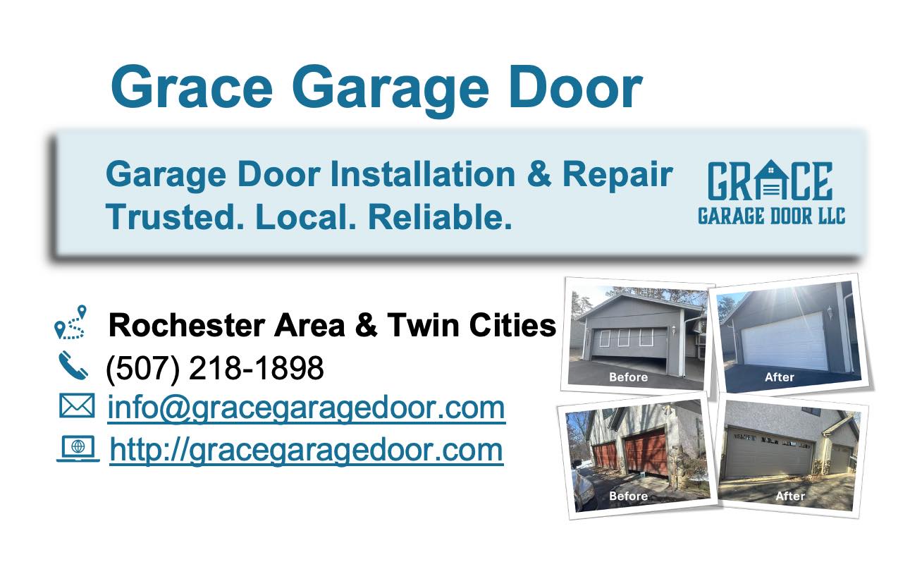 Grace Garage Door LLC - Rochester MN Garage Door ad creative