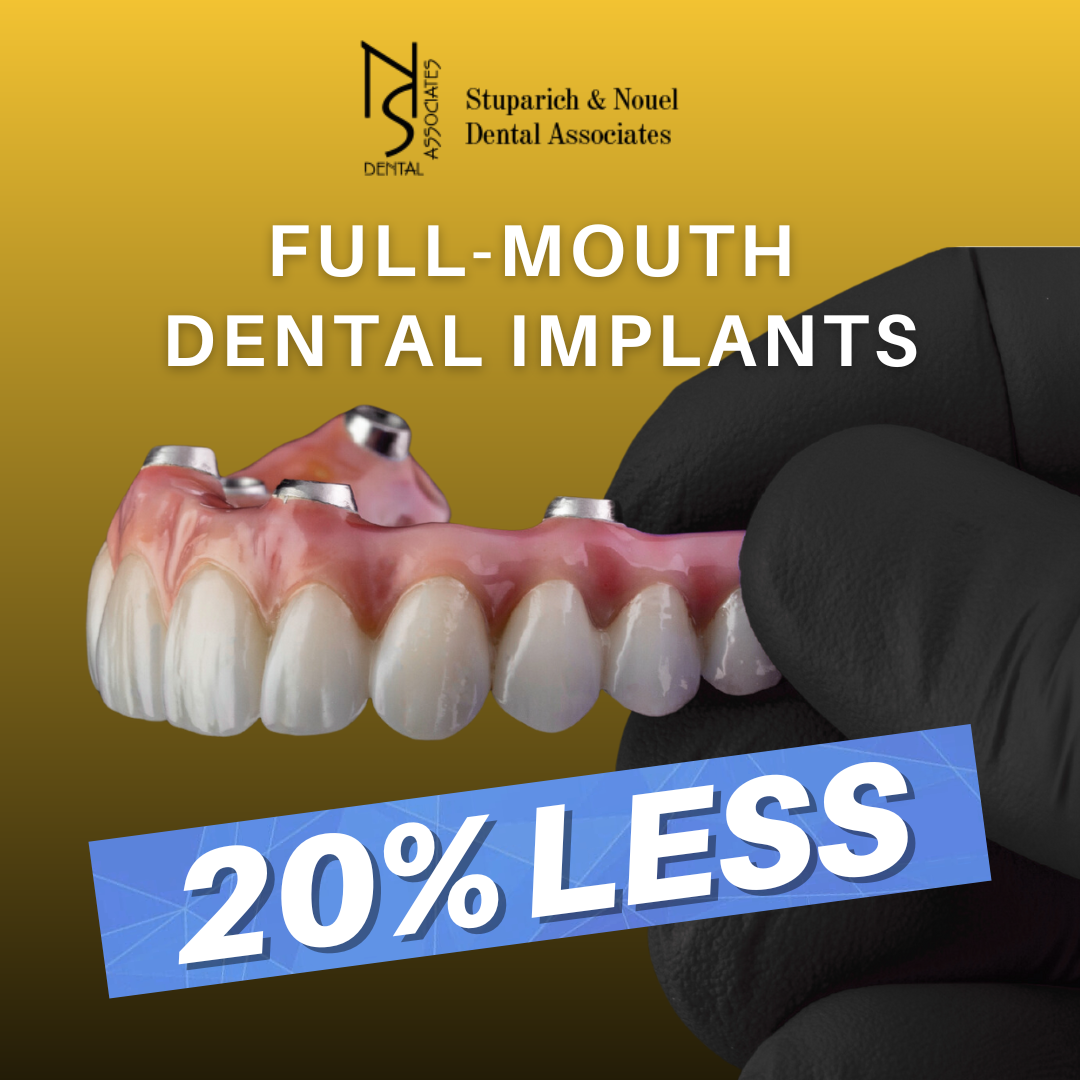 Stuparich and Nouel Dental Associates Implant Dentist ad creative