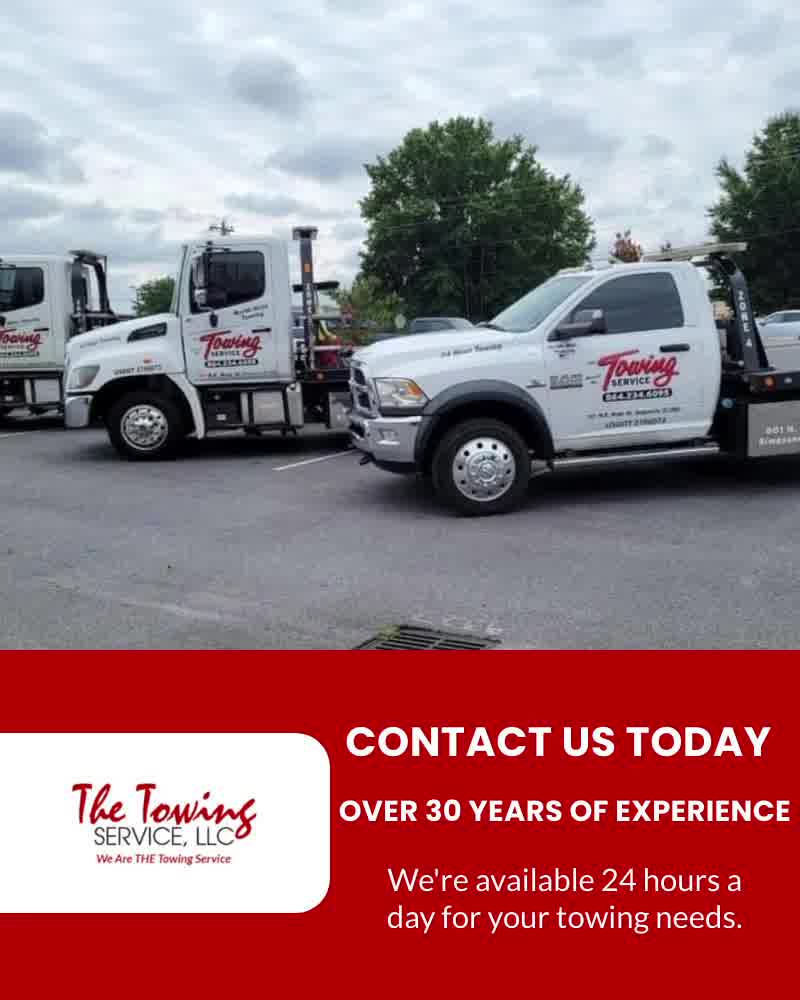 The Towing Service LLC Towing Service ad creative