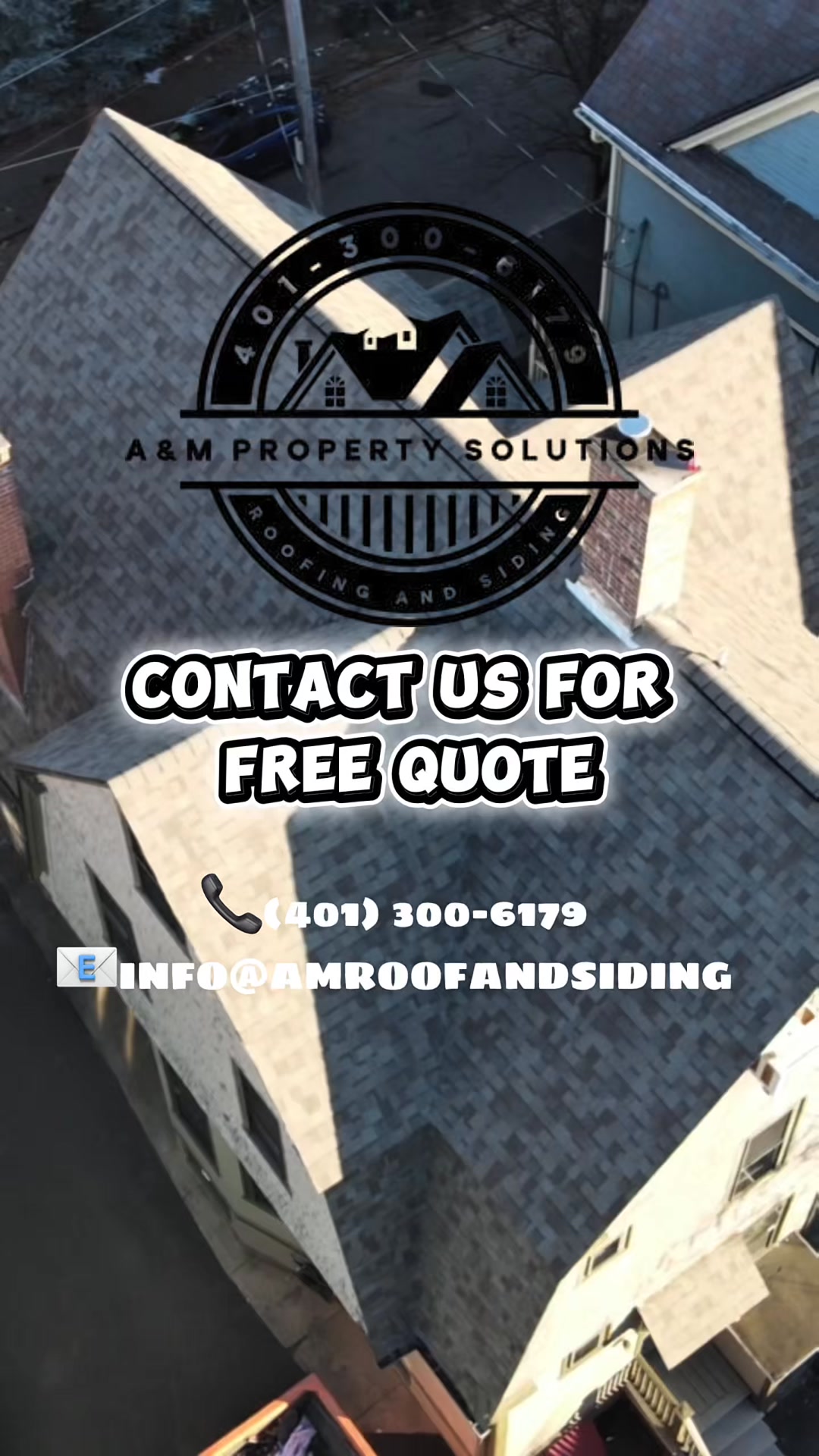 A&M Property Solutions Roofing ad creative