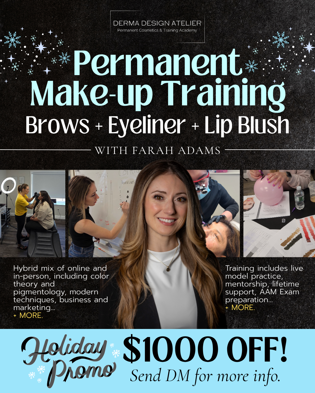Derma Design Atelier Eyelash & Brow Studio ad creative