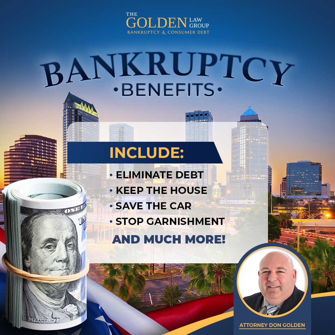 The Golden Law Group Bankruptcy ad creative
