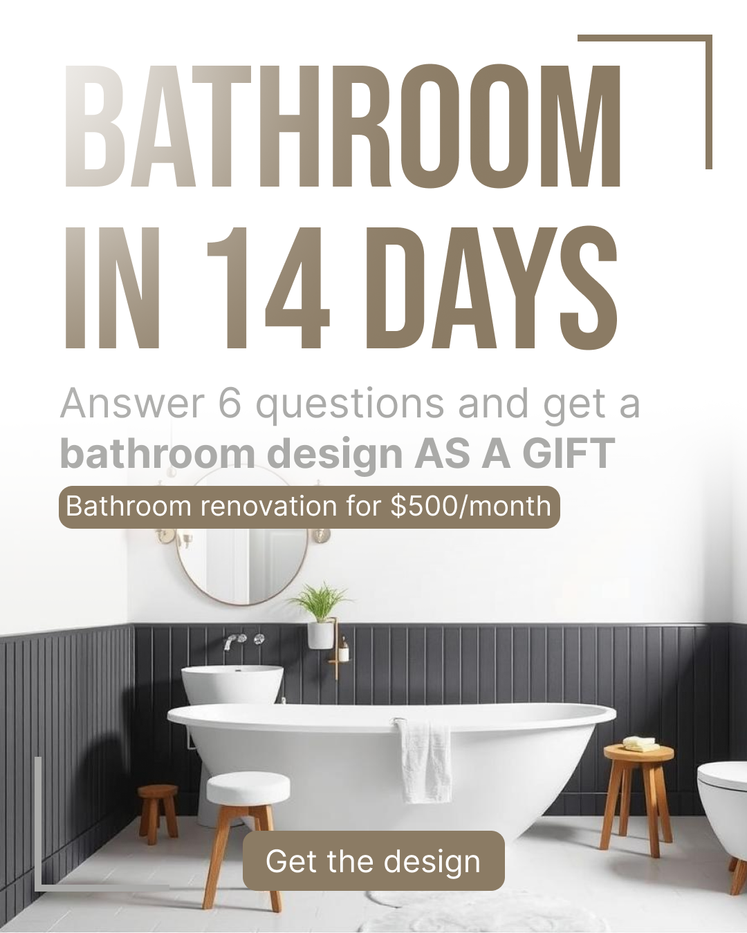 California Build Kitchen & Bath Remodeling ad creative