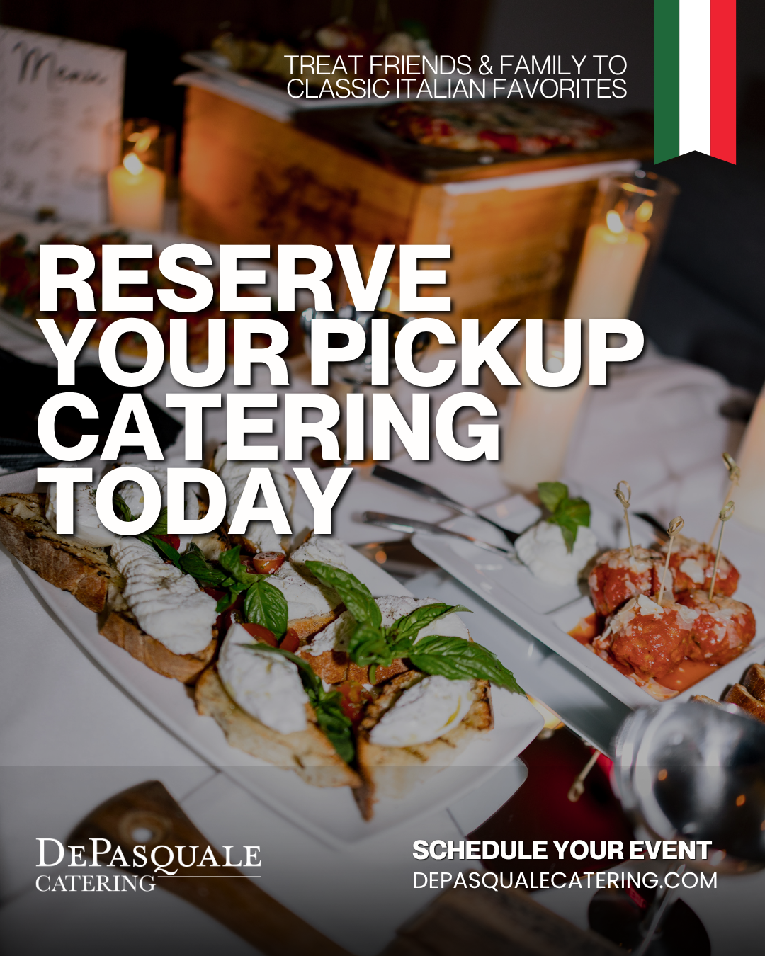 Bricco Catering ad creative