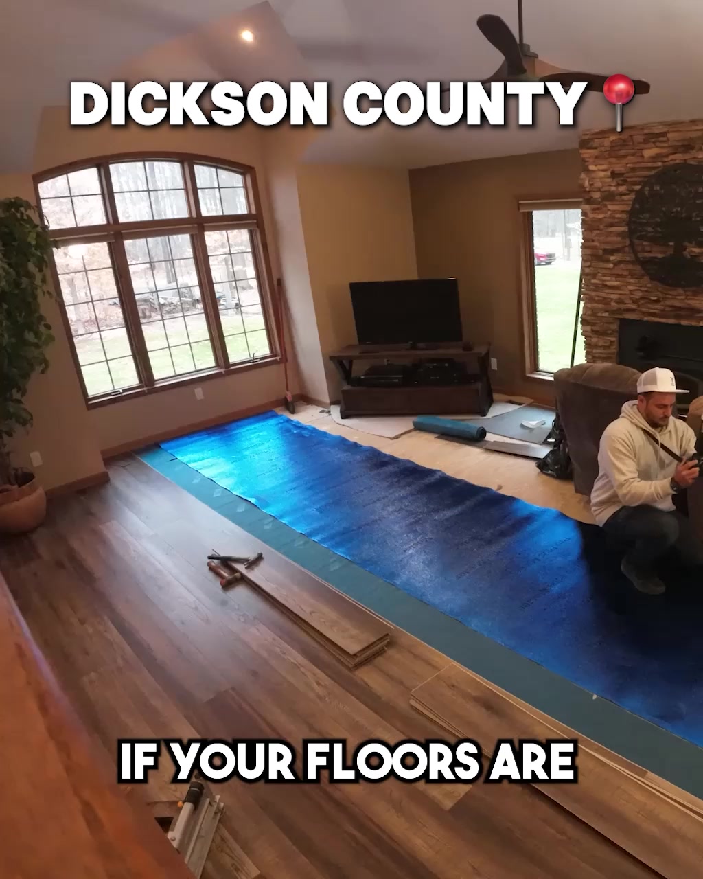 Refloor Renovations Flooring ad creative