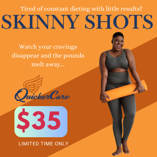 QuickerCare Weight Loss Clinic ad creative