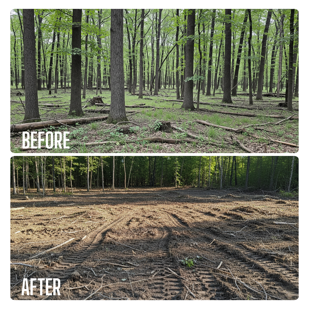 Rimes Excavating & Mulching LLC Tree Service ad creative