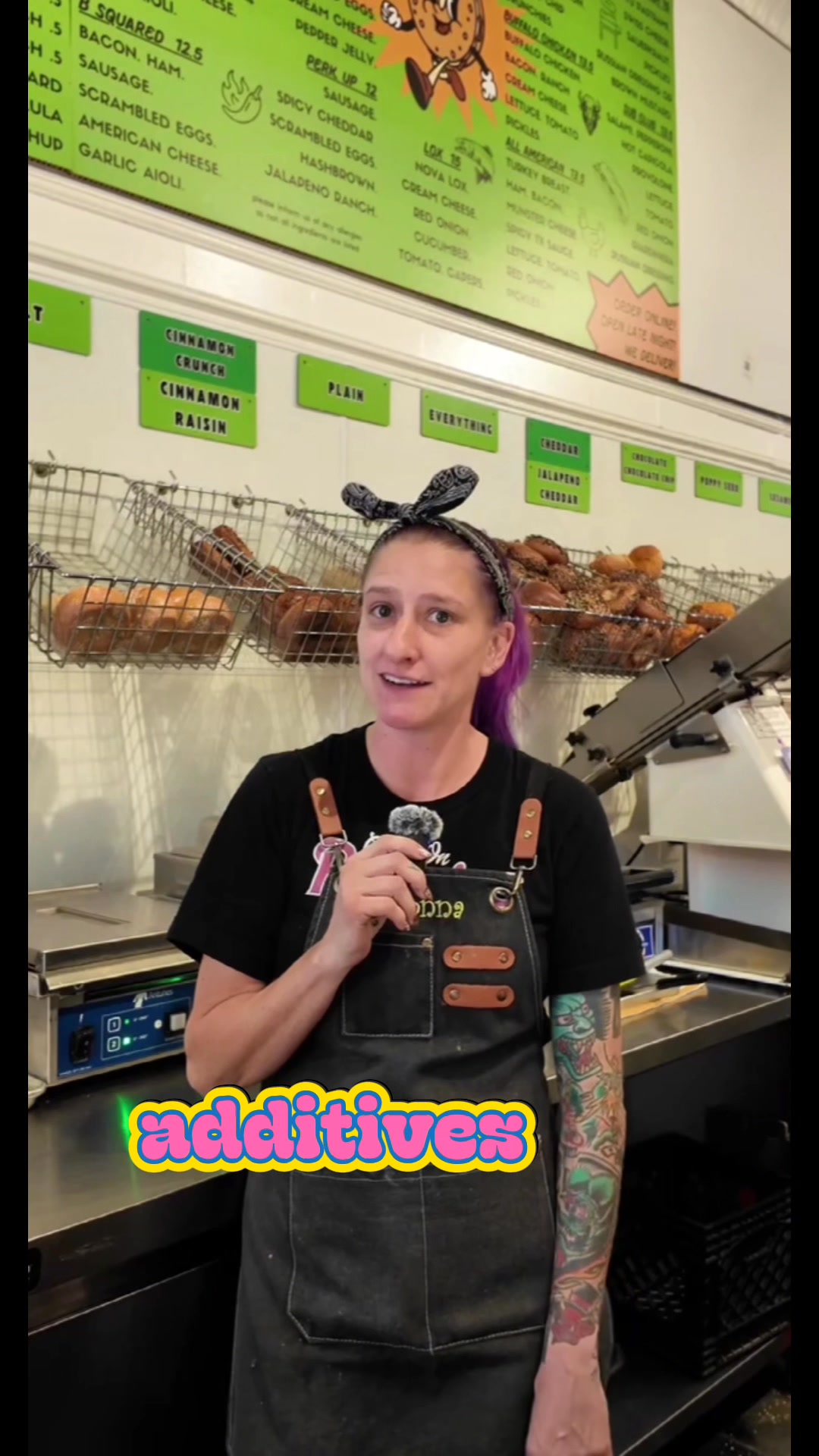 Abby’s Bagels Restaurant ad creative