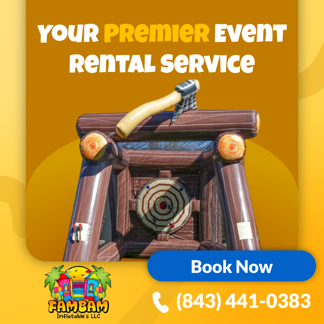 FamBam Inflatable's LLC Party Rental ad creative