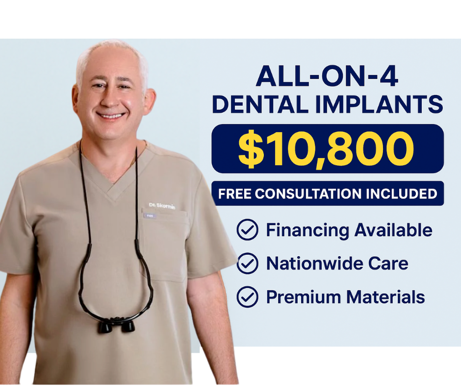 The Smile Makeover Implant Dentist ad creative