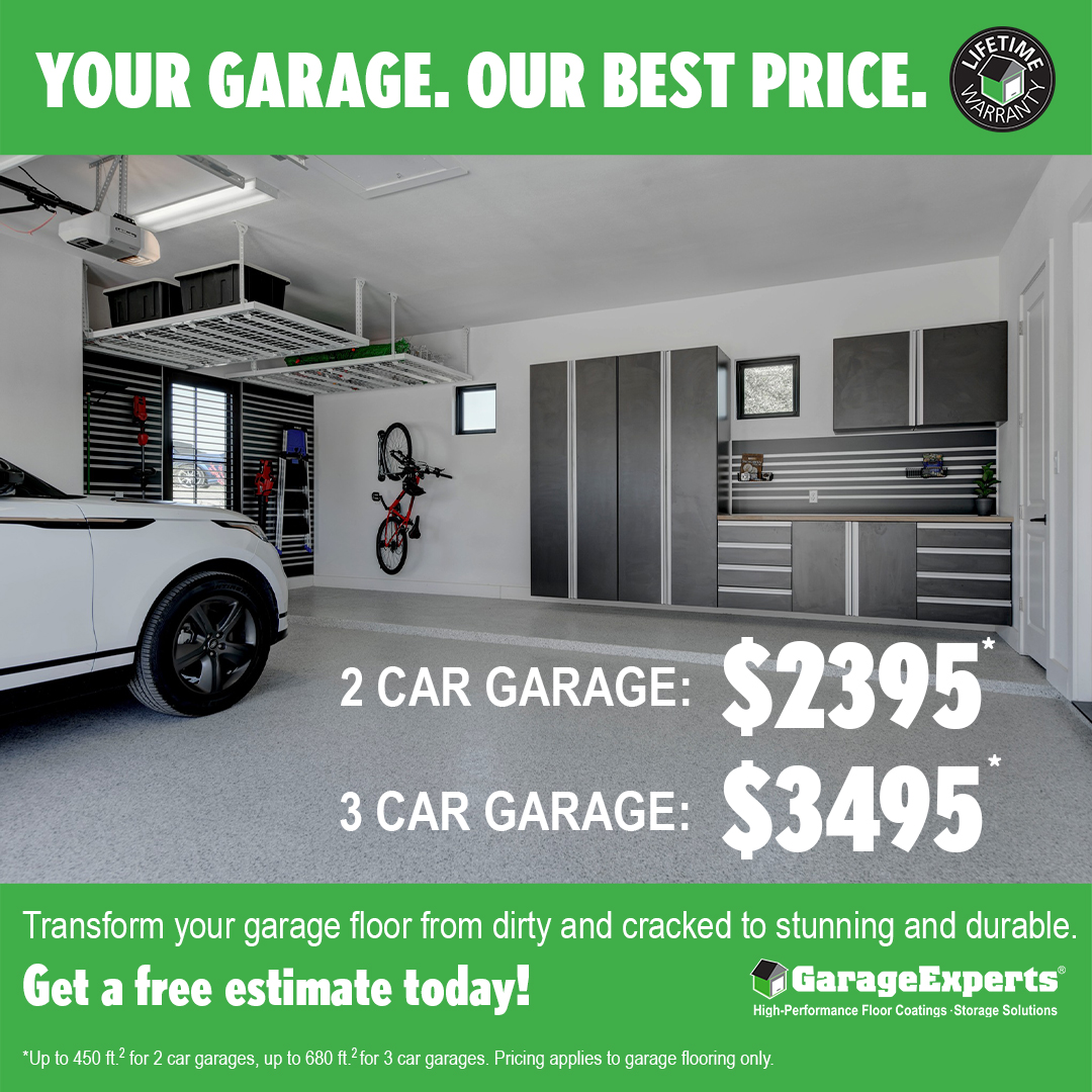 GarageExperts of Evansville Flooring ad creative
