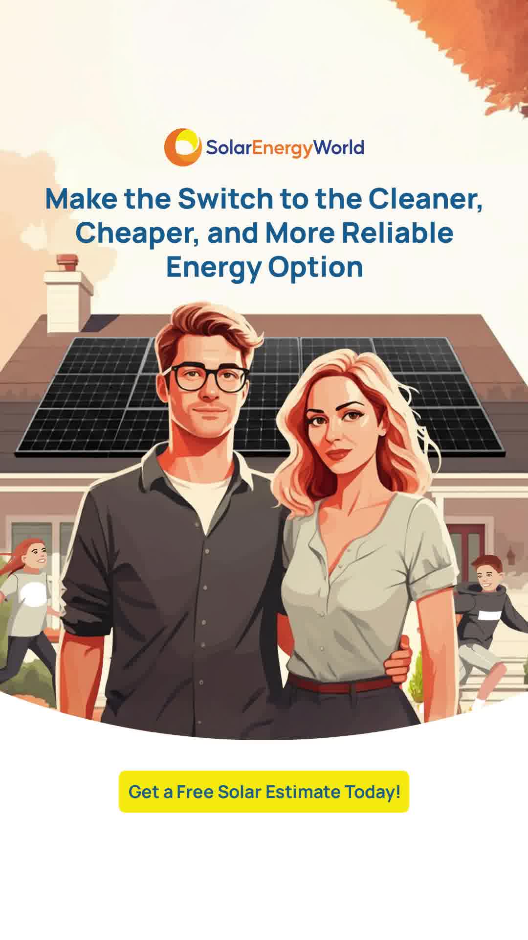 Solar Energy World Solar ad creative