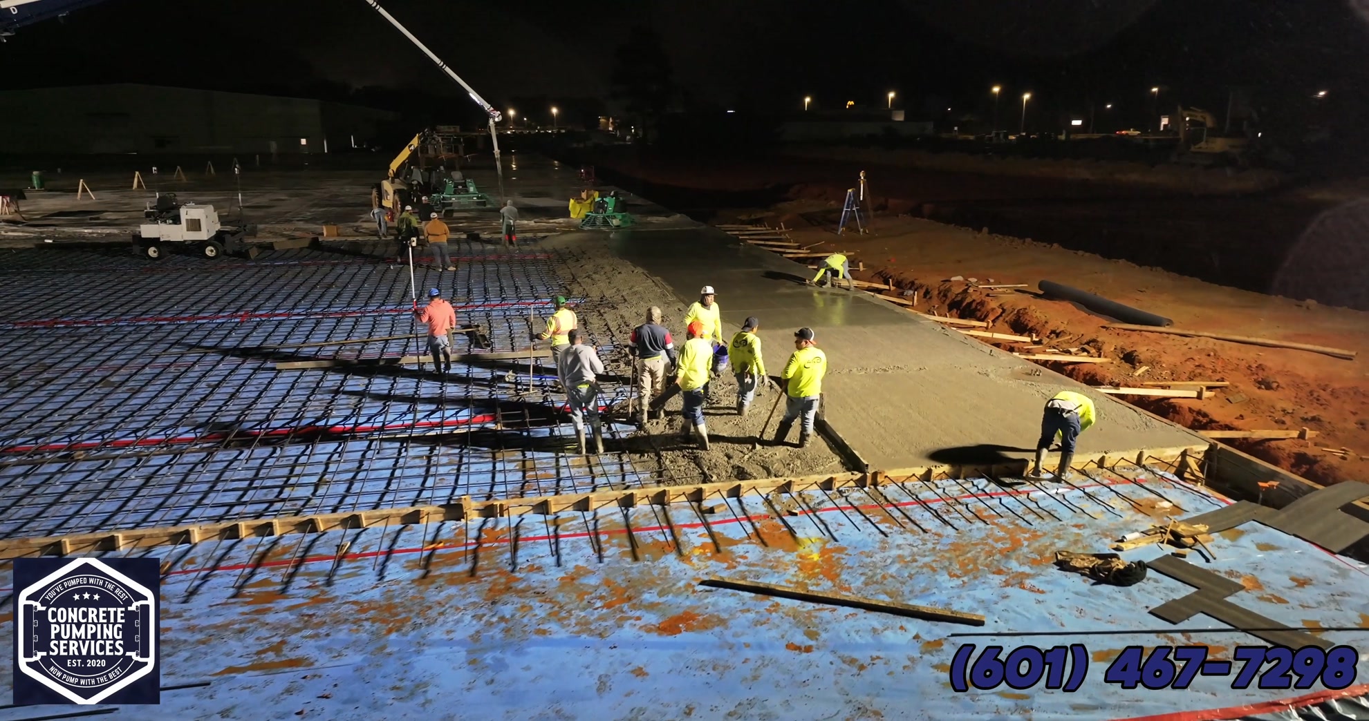 Concrete Pumping Services CPS Concrete & Paving ad creative