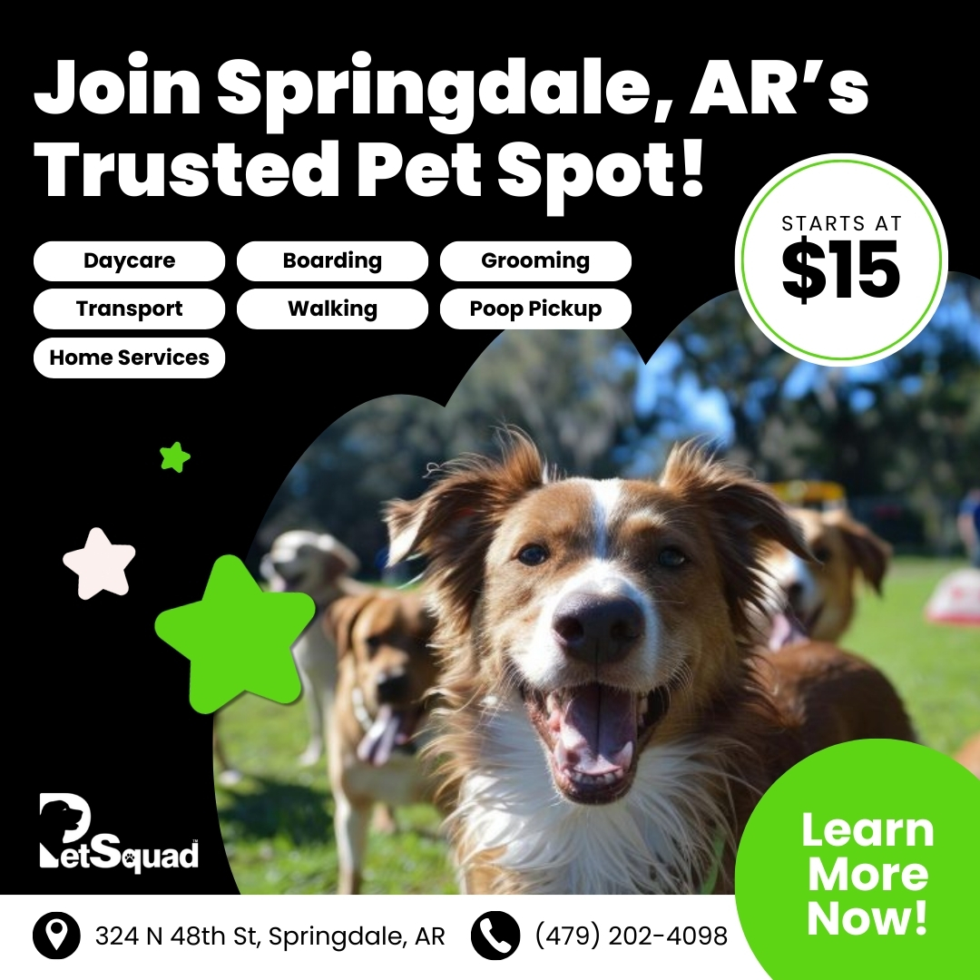 Today’s Pet Care Pick: PetSquad Springdale