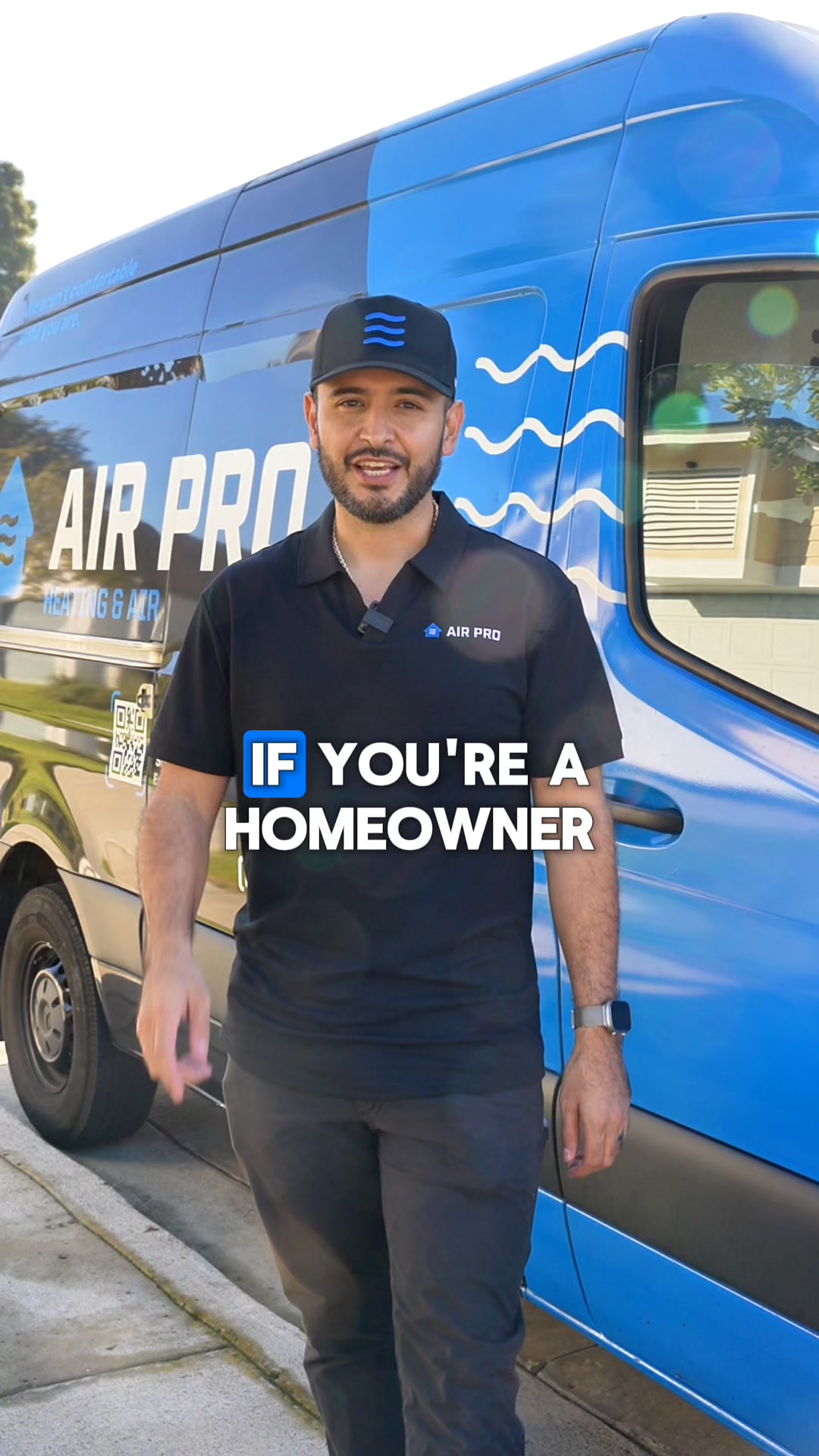 Air Pro HVAC ad creative
