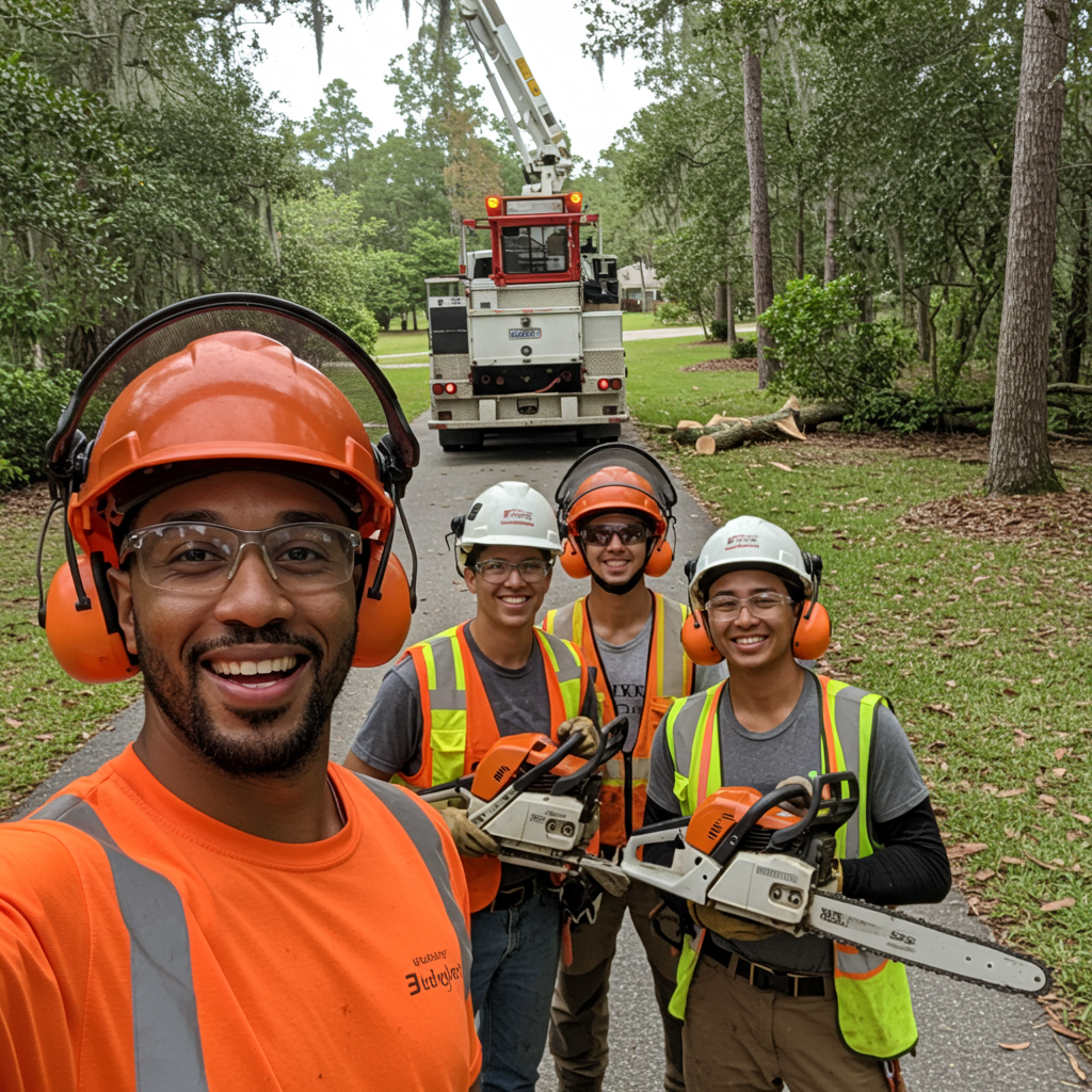 George Salinas Tree Preservation Tree Service ad creative