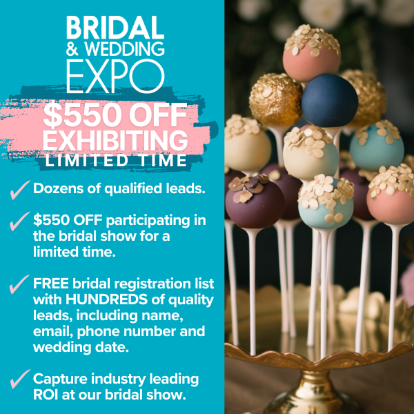 Bridal & Wedding Expo Event Venue ad creative