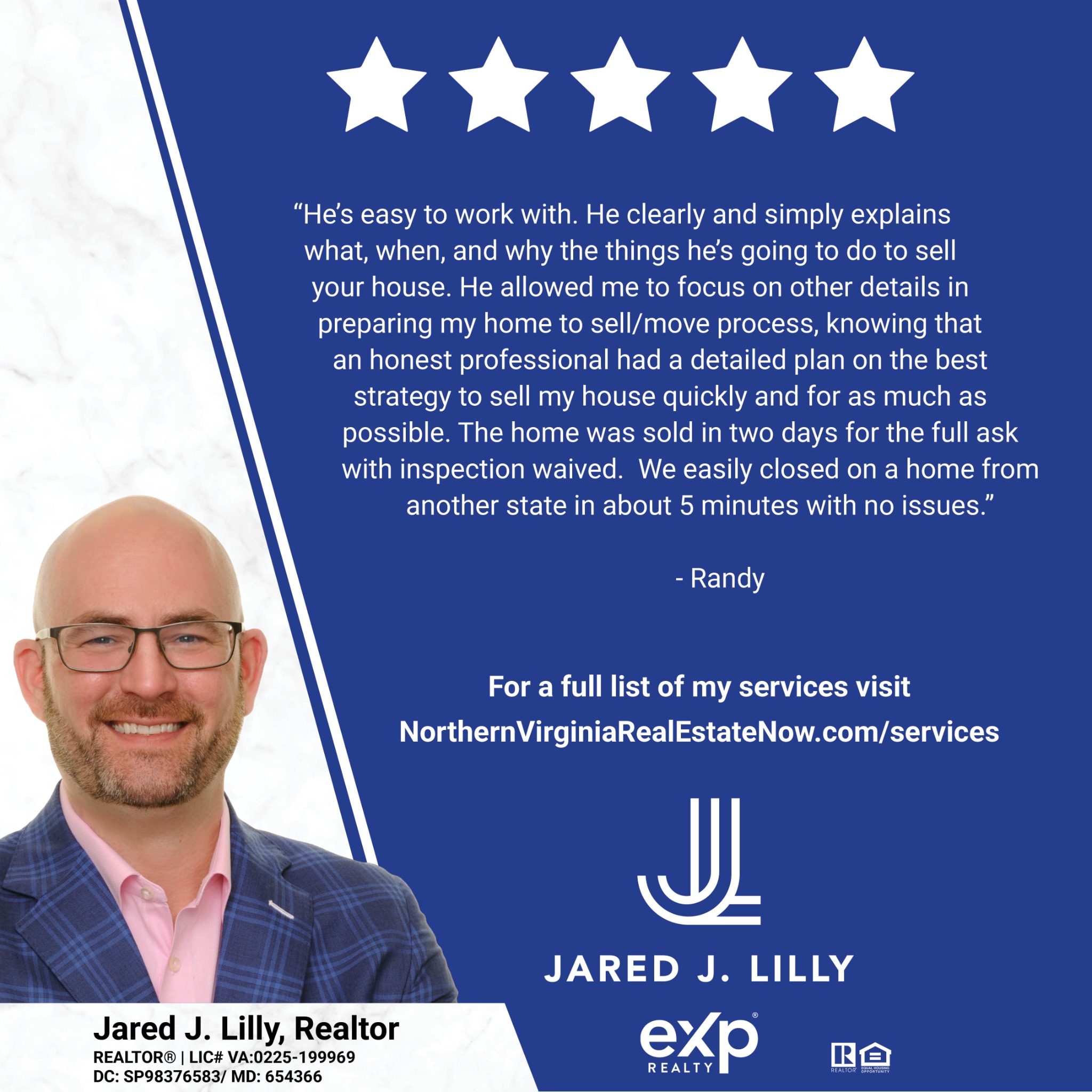 Jared J. Lilly, Realtor Real Estate Agent ad creative
